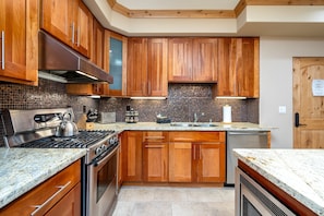 Indoors, Kitchen, Hardwood, Sink, Sink Faucet