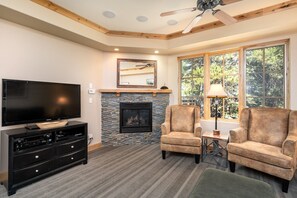 Indoors, Furniture, Living Room, Screen, Entertainment Center