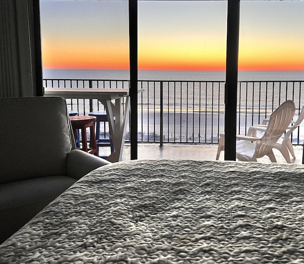 Stunning Sunrise view in Master Bedroom