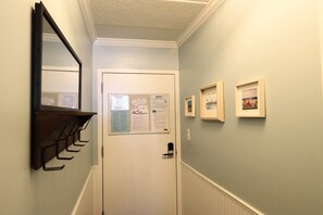 Entrance into unit