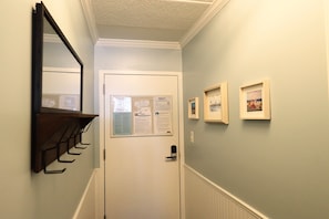 Entrance into unit