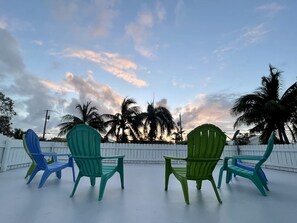 View from the Roof Top Deck during Sunset