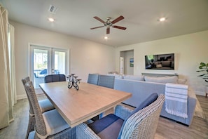 1st Dining Area | Dishware/Flatware Provided