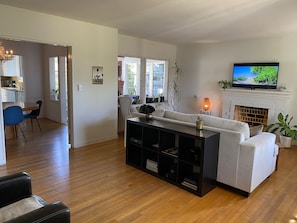 LIVING ROOM FROM ENTRANCE