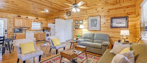 Clayton Vacation Rental | 3BR | 2BA | 1,100 Sq Ft | Step-Free Access