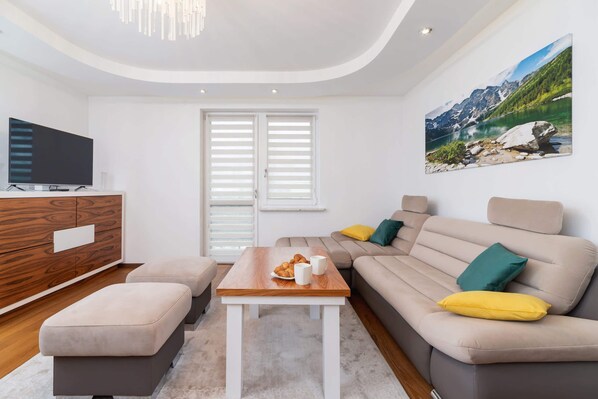 Functional furniture in the apartment. 