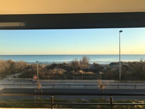 Utsikt mot havet/stranden