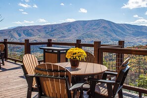 Outdoor dining for 12