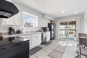 We have updated appliances that you can use