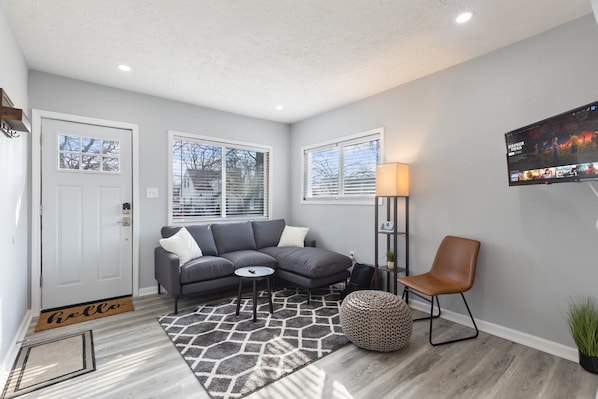 Our cozy living room