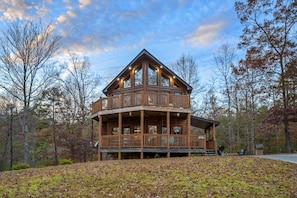In a peaceful and private location, just a short drive from the Parkway in Pigeon Forge. Whether you're here for adventure or rest, the cabin’s perfect balance of privacy and accessibility awaits you!