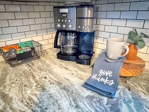 Kaffe och/eller kaffebryggare