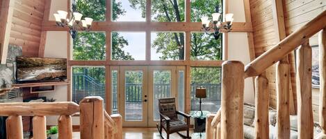 Window Facing Mt LeConte