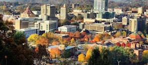 We are located just 8.7 miles to downtown Asheville!