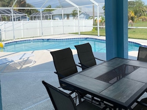 Patio and Pool