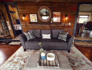 Home is where the comfy couch is – unwind and enjoy the soft embrace