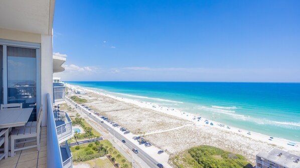 This is your view of the Gulf of Mexico.