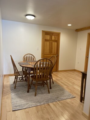 Dining area