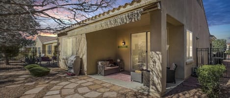 Back patio