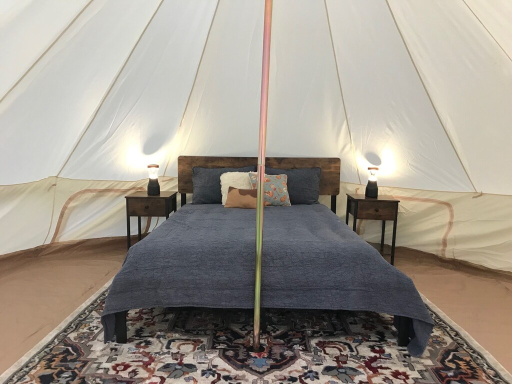 Bell Tent Glamping Near Sequoia National Park