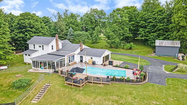 Overview Aerial of the Property