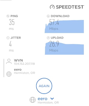 Reliable high speed internet