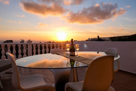 Sunset View over Med from Your Terrace