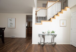 This is the Foyer.  This is the first area you see when you enter the property. 