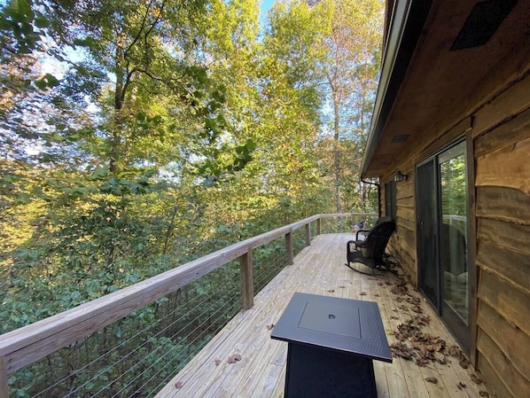 Beautiful deck.