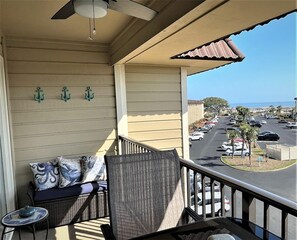 Balcony with Seating