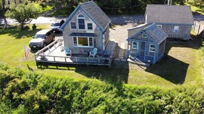 Halibut House is a historic, circa 1900s, sardine cannery workers' house.
