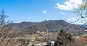 Mountain view from deck