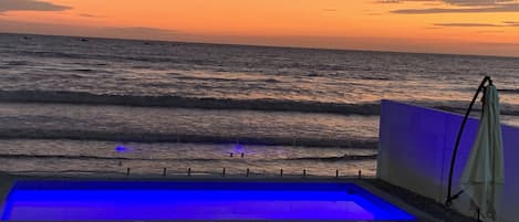 pool and ocean view