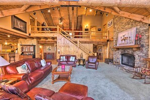 Living Room | Main House | 1st Floor | Central A/C + Heating