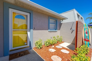 Outdoor Shower and Front Door