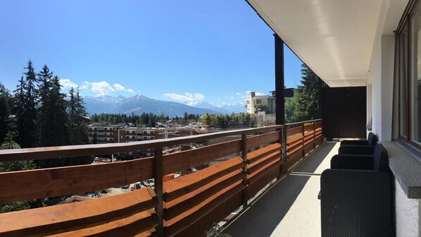 Blick vom Südostbalkon