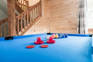 Pool table that can be changed for ping pong or air hockey