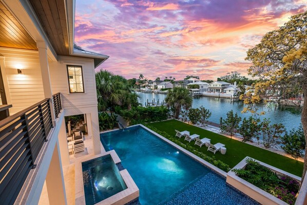 Twilight - Balcony Views of the Bayou