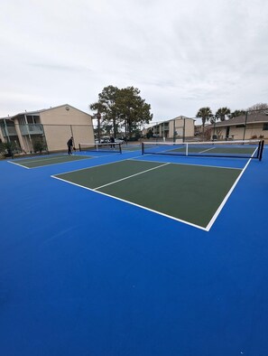 Plenty of pickleball courts throughout the resort.