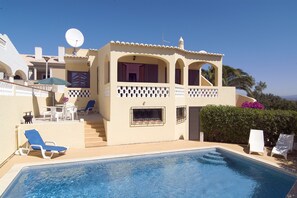 Private pool and terraces