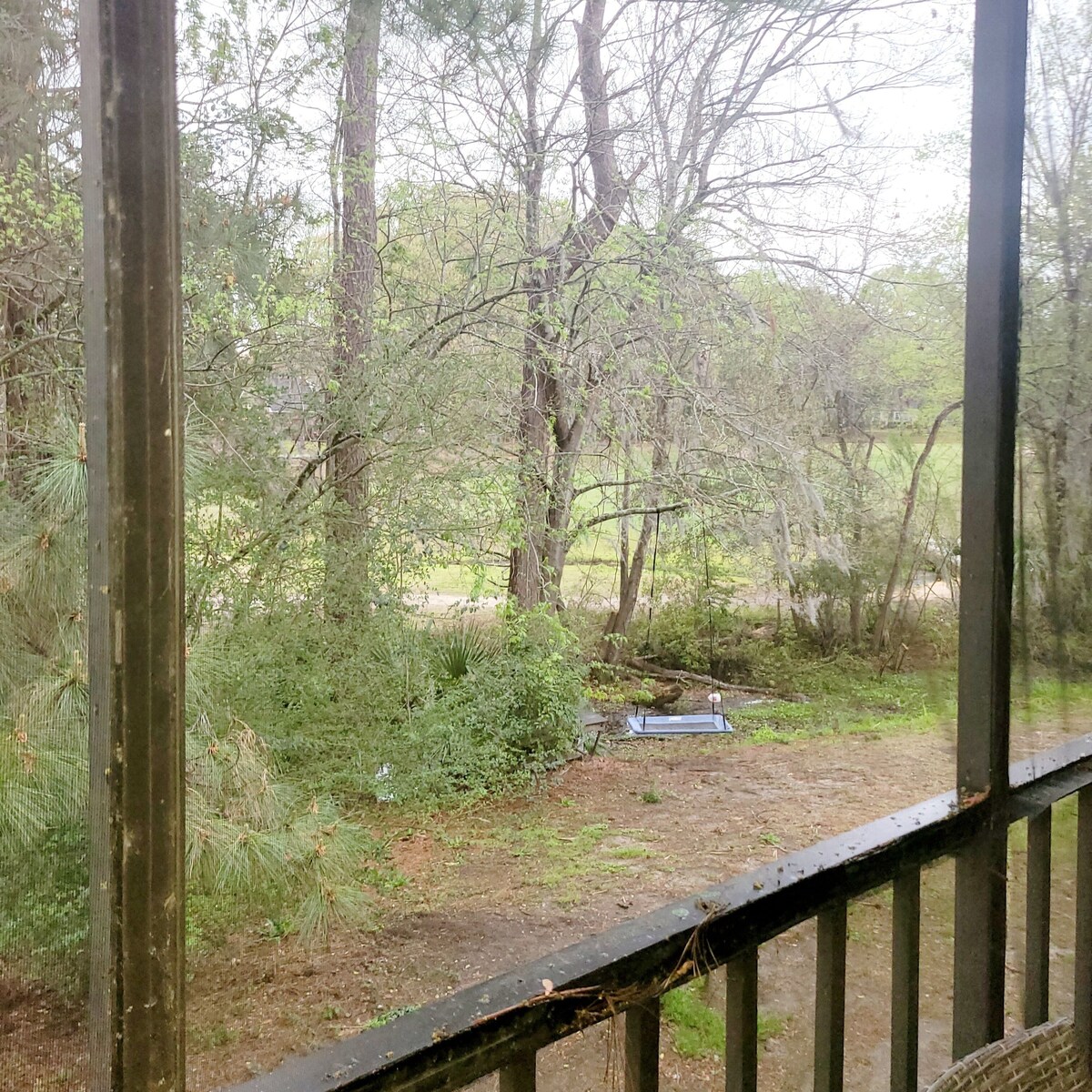 2bd 1 bath unit and you can see the golf course