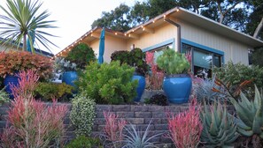 Privacy gardens surrounding your hot tub & deck from below. 