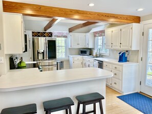 fully stocked Kitchen