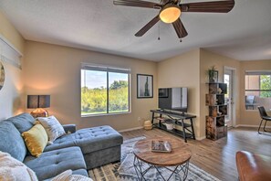 Living Room | Smart TV | Queen Sleeper Sofa