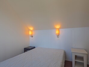 Drift to sleep in a comfy bed. Bedding configurations vary!
