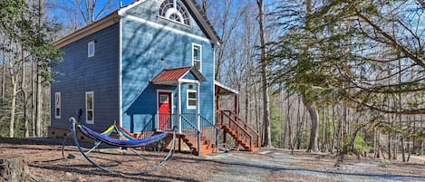 Union Grove Vacation Rental | 3BR | 2BA | Stairs Required | 1,440 Sq Ft