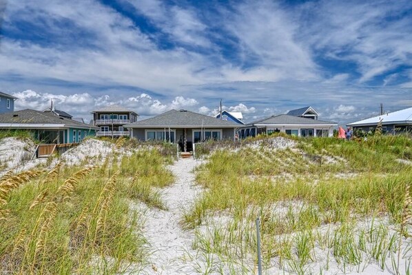 Oceanfront View from the Beach