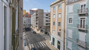 Blick von der Unterkunft