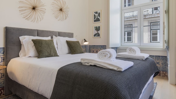 "Clean and quiet - though on a very busy street just under the Santa Justa elevator, this unit is truly a “lovely stay”. "