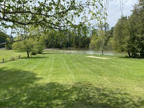 Large back yard - View from the House/Back Deck